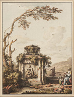 M+ 035
<br/>
Arcadisch landschap
<br/>
<em>Müntz, Johan Heinrich (1727-1798)</em>